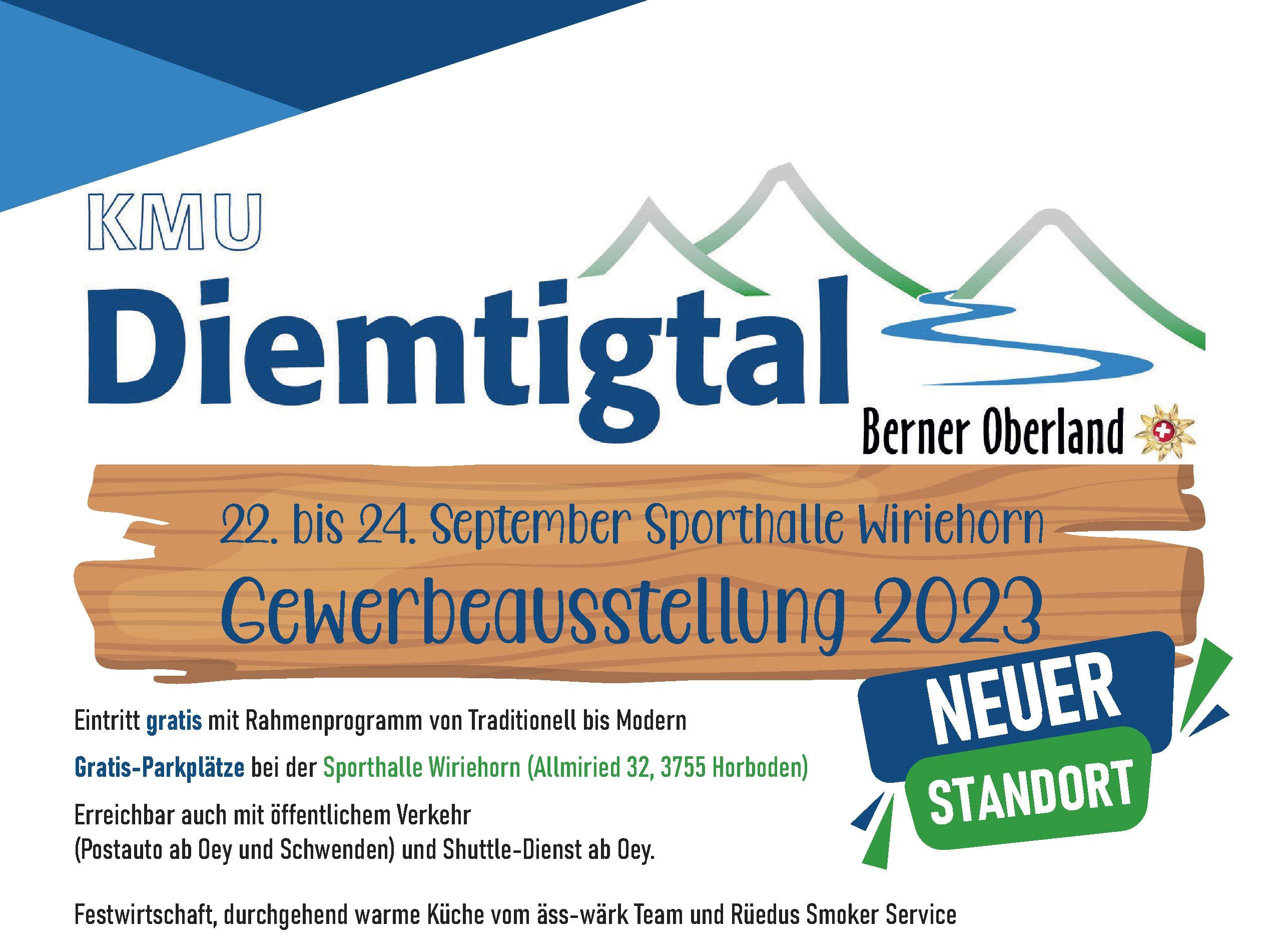 Gewerbeausstellung KMU Diemtigtal 2023